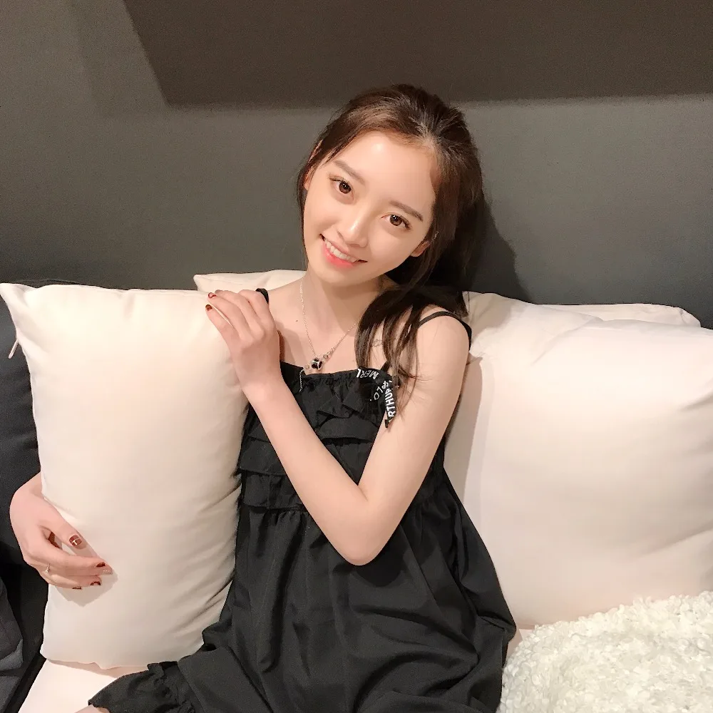 Женские пижамы с оборками на бретельках платье открытыми плечами женская одежда