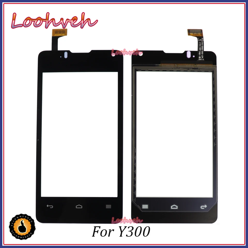 4 0 ''Y300 сенсорный экран для Huawei Ascend Y300 U8833 T8833 0100 дигитайзер Датчик Переднее