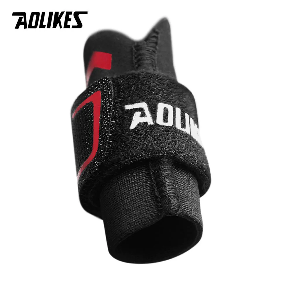 Aolikes 1 шт. Спортивная накладка на палец защитные повязки бандаж для поддержки