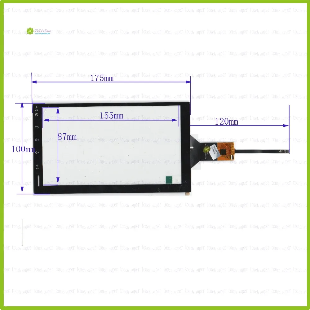 ZhiYuSun YDT-8088-01-FPC 7-дюймовый емкостный экран для GPS автомобиля 175 мм * 100 Сенсорное