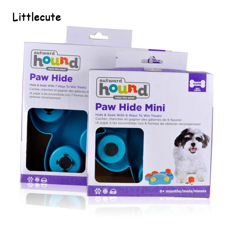 

2018 new dog toy training dog interactive puzzle high quality toy paw size pet toy