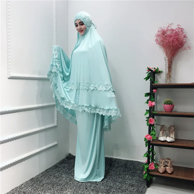 Мусульманское платье Abaya в Дубае Длинное свободное с рукавами абайя туника