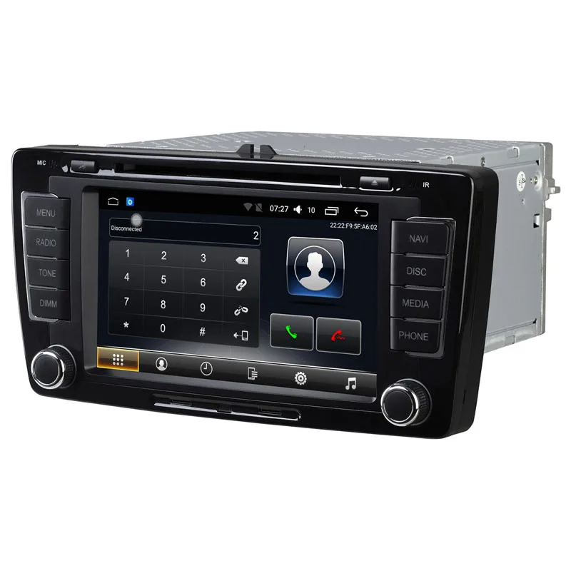 Автомобильный dvd-плеер стерео радио Android 7 1 Bluetooth &quotсенсорный экран 2 Din 64 бит