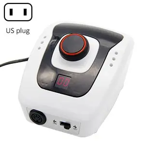 US Plug LKE электрическая дрель для ногтей, маникюрные аксессуары для полировального устройства, Фрезерные фрезы для аппаратов, оборудование для дизайна ногтей, инструменты для ногтей - Цвет: US Plug