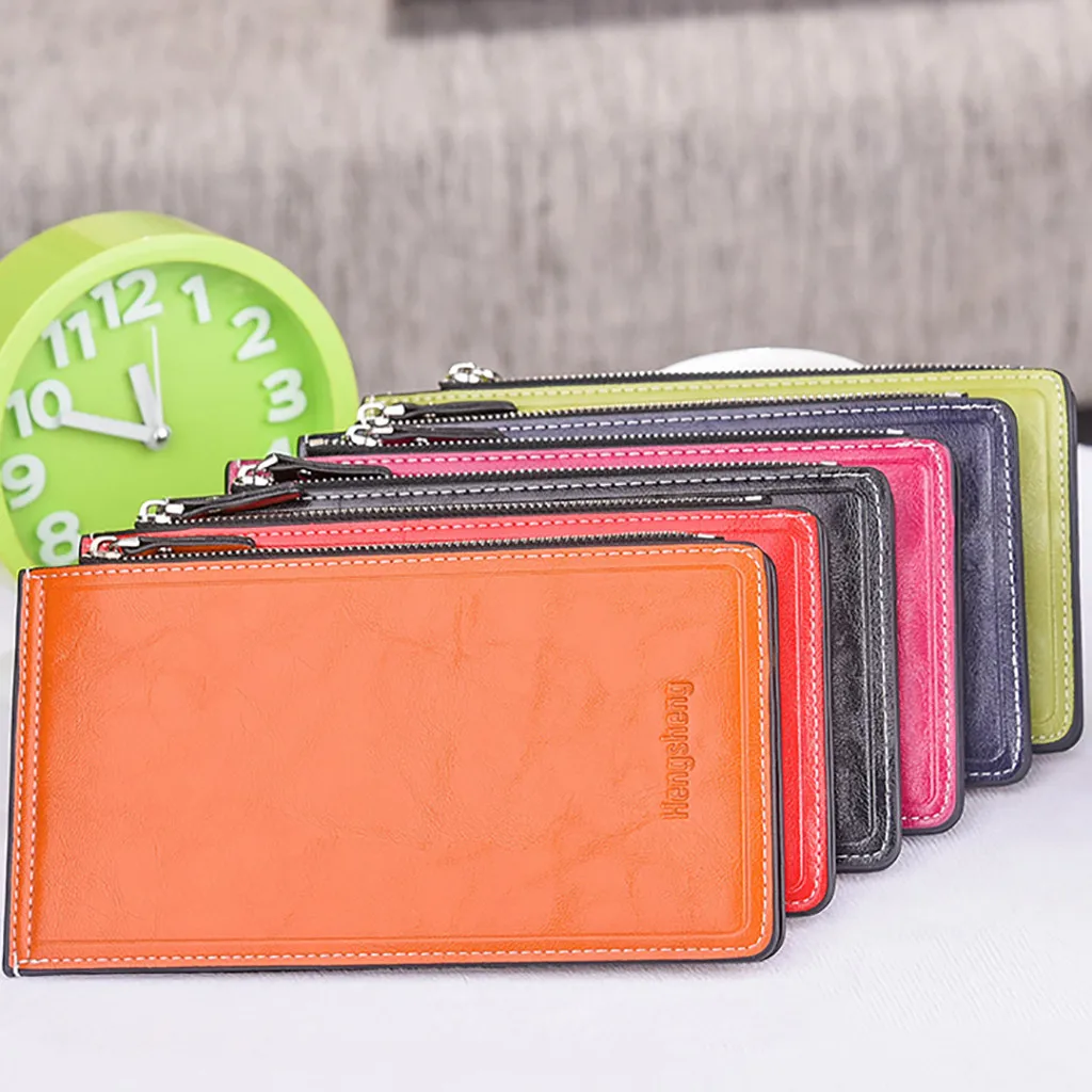 Женский кошелек с отделением для карт длинный клатч на молнии #418 | Багаж и сумки