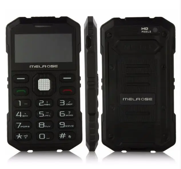 blk Ультра-тонкий открытый ударопрочный мини-телефон Melrose S2 1,7 дюймов MP3 камера Bluetooth Dialer наушники многоязычный мобильный телефон - Цвет: blk