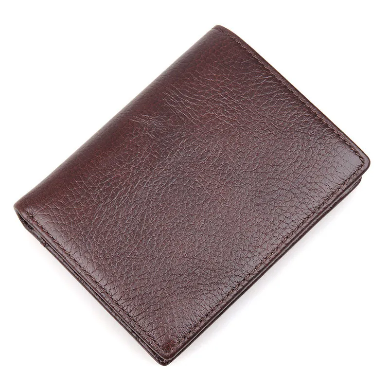 RFID Бумажник Мужчины Подлинная Корова Кожаный Анти Сканирования Кошелек Защита