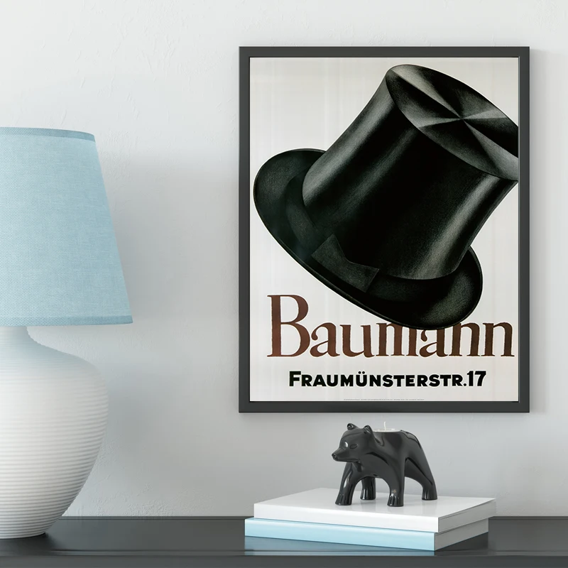 Современная ностальгическая настенная Картина на холсте Ретро Волшебная Шляпа