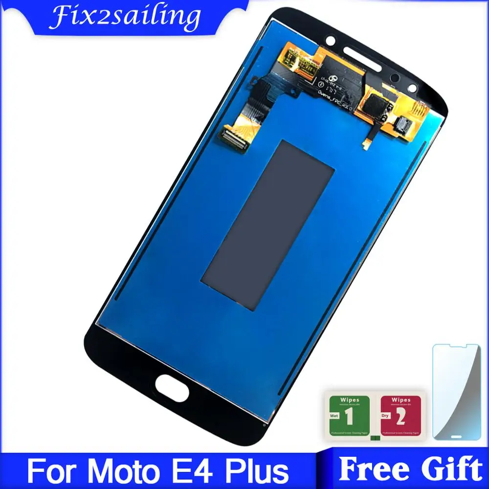 ЖК дисплей 5 дюйма E4 Plus для Motorola Moto XT1775 американская версия с сенсорным экраном и