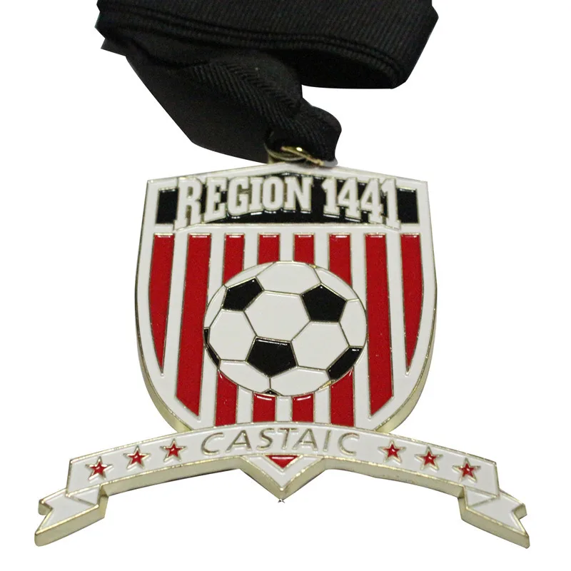 

Best selling football competition medals new custom metal commemorative medal