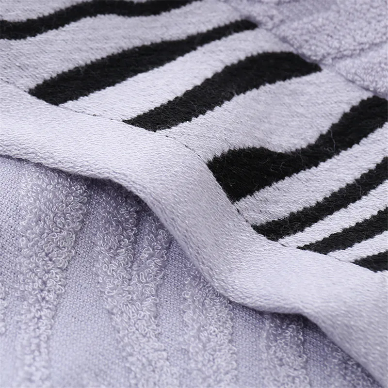 Полотенце из бамбукового волокна в полоску тигра 34 х76 см|hair towel|bathroom towelsantibacterial towel