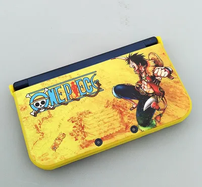 For One Piece Case Матовая защитная накладка Защитный чехол Корпус оболочка для kingd New 3DS LL/New 3DS XL для Hatsune Miku Doraemon MHX - Цвет: For One Piece Case
