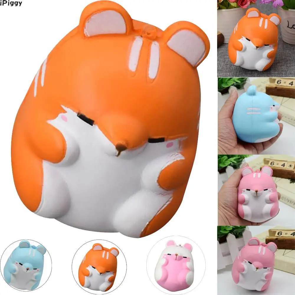 IPiggy милая мягкая сжимаемая красочная игрушка-Хомяк для моделирования медленно