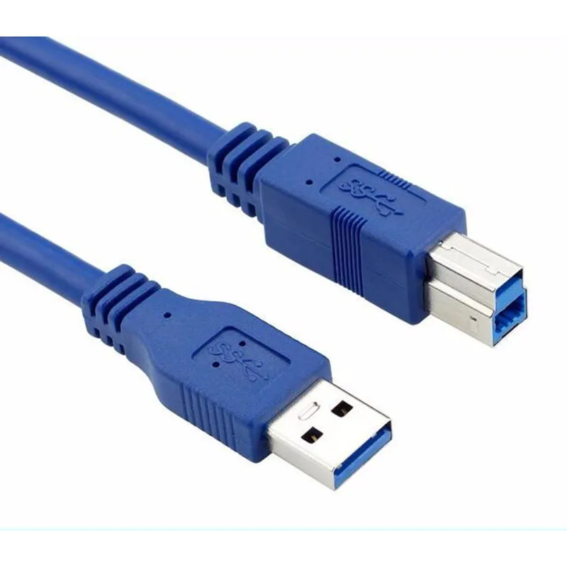 В горячей 0 5 м USB 3 A папа AM к B Тип Мужской BM удлинитель принтер Кабель USB3.0 кабель