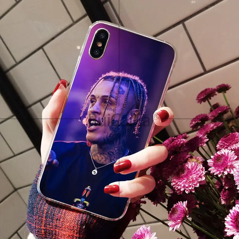 Ruicaica Lil Skies Pattern TPU мягкие Аксессуары для телефонов Чехол мобильного телефона iPhone 6S