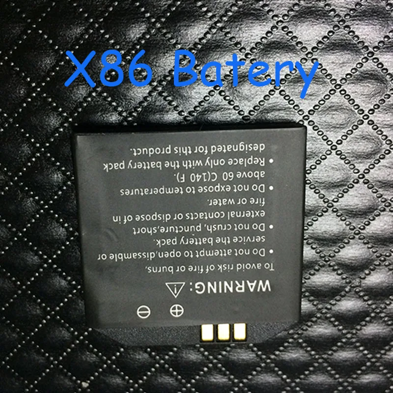 Оригинальные X86 батарейки для смарт-часов полная емкость 600 мАч Резервное копирование Смарт аксессуары для часов для ремонта