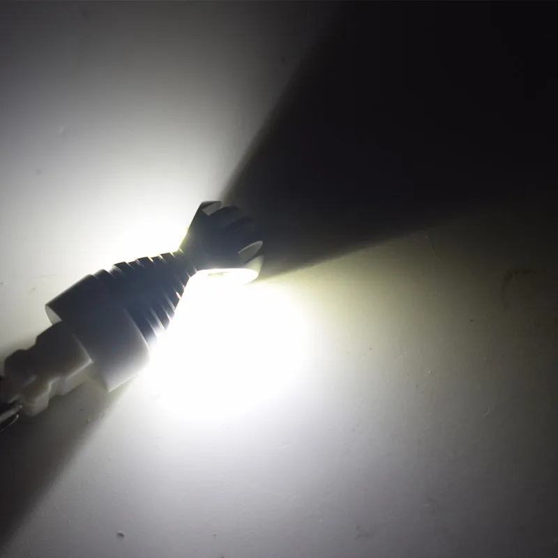 2 шт. T20 7443 W21/5 Вт 6SMD светодиодный лампы Cr ee чип автомобилей Лампа фонарь тормозная