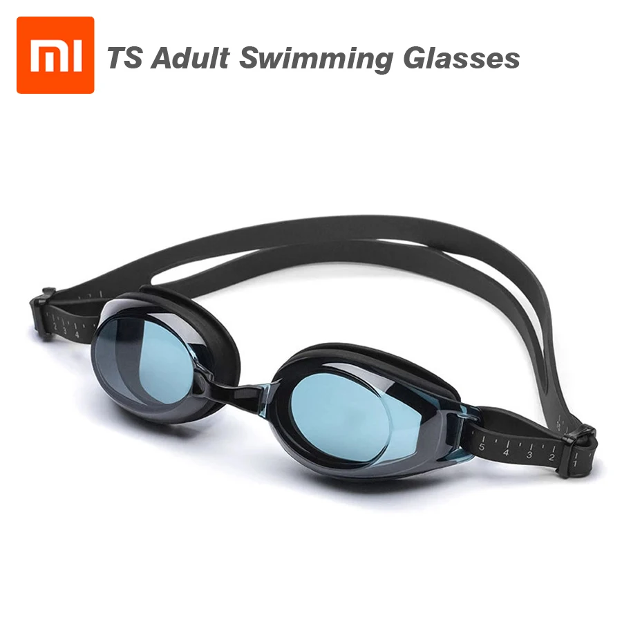 Оригинальные Xiaomi TS Взрослые плавательные очки Анти-туман HD водонепроницаемые