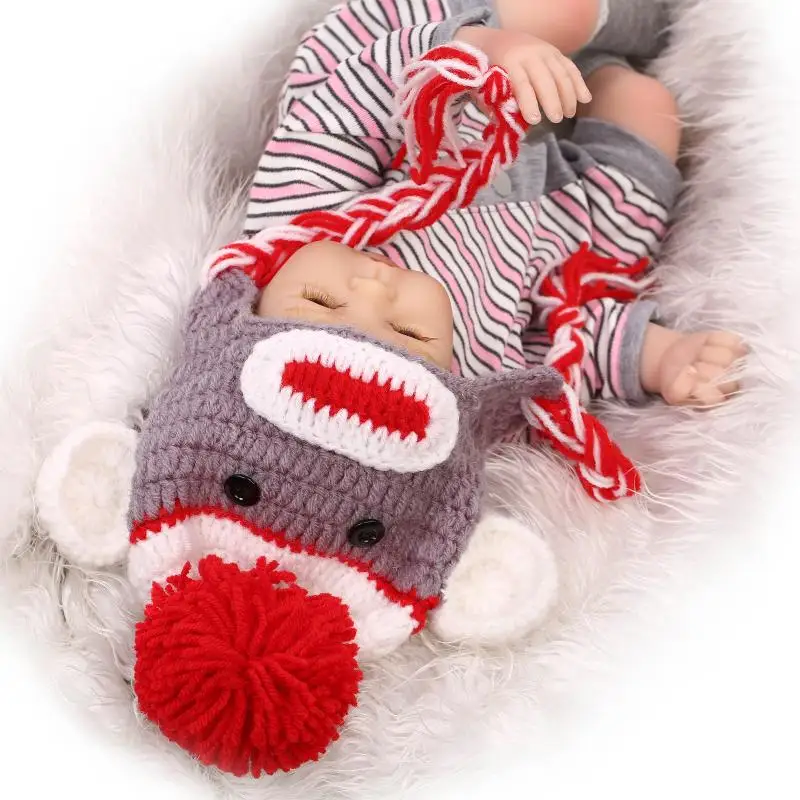 Новое поступление 52 см Силиконовые Реалистичные возрождается Кукла Reborn