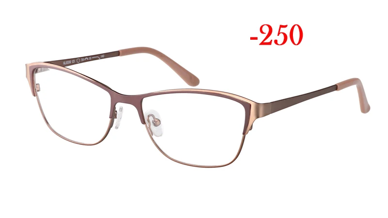 -250 Солнцезащитные очки WEARKAPER Cateye, фотохромные очки для близорукости, очки для компьютерной оптической оправы - Цвет оправы: -250