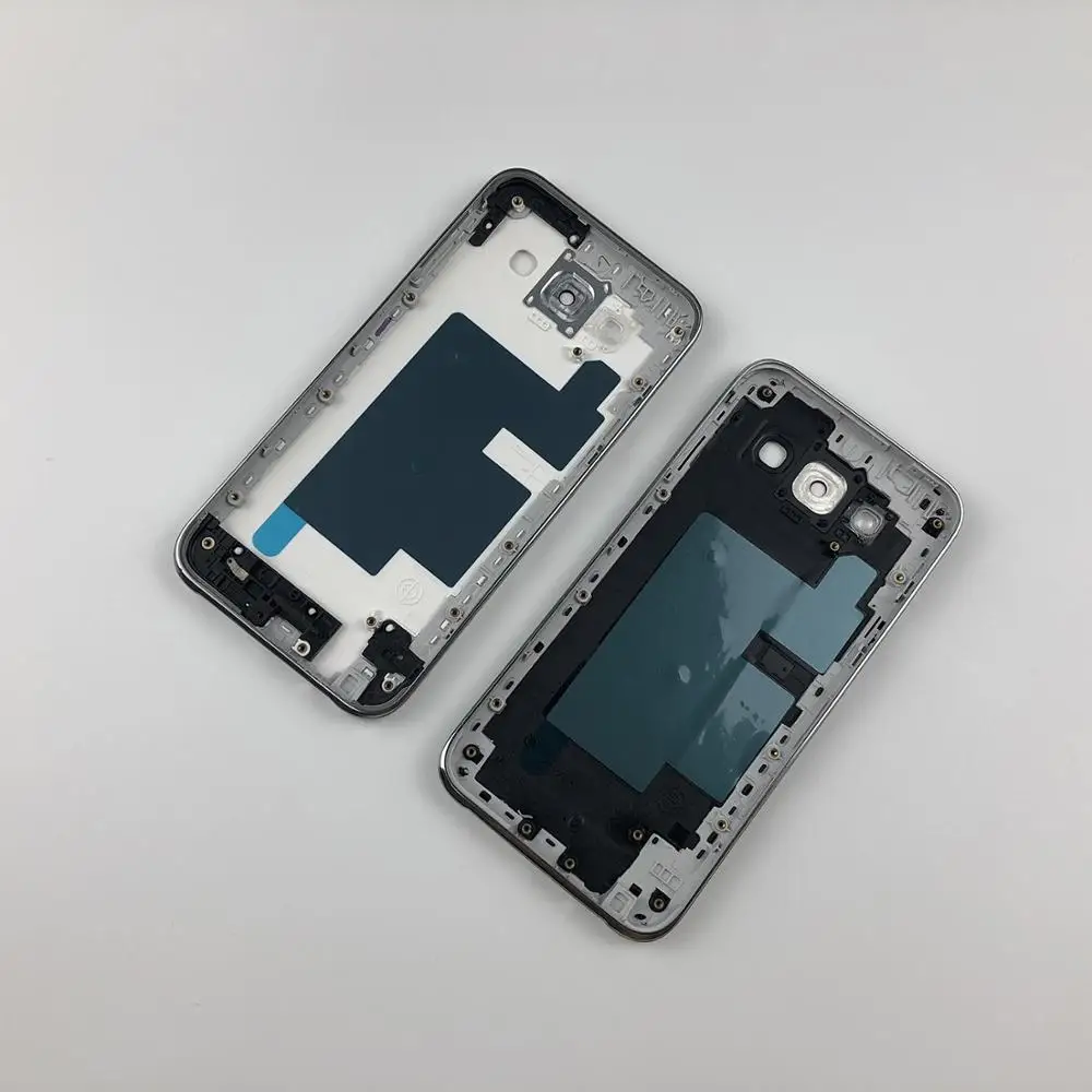 Для Samsung Galaxy E5 E500 E500F E500H промежуточный Корпус рамка батарея задняя крышка с логотипом