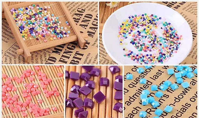 Diamond Painting Needlework island scenery Full Square Drill Mosaic embroidery house Decoration Icon | Дом и сад