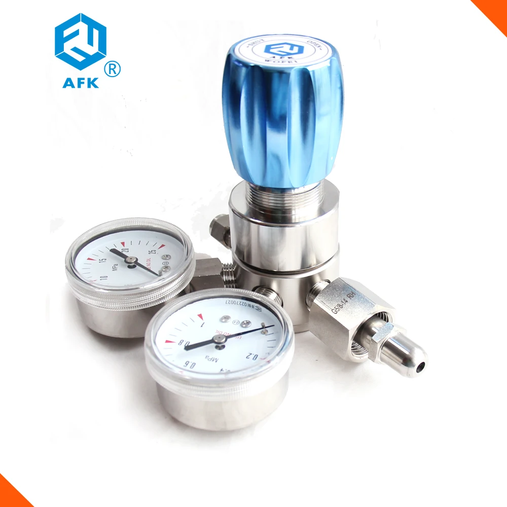 Регулятор давления воздуха из нержавеющей стали 316L 1/4 дюйма|pressure regulator|regulator