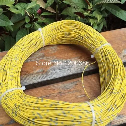 

10 Meter 0.3 square yellow spot High temperature resistant wire and cable car wire AVSS