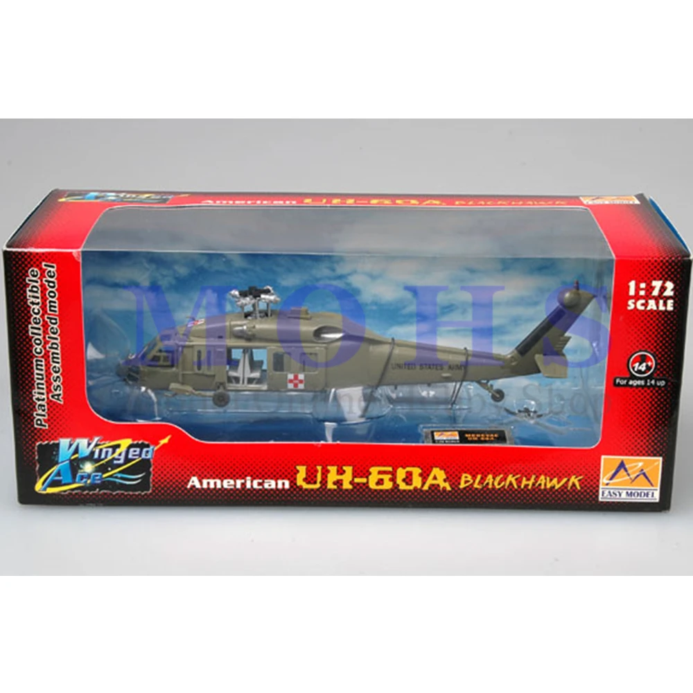EASY MODEL scale model 37018 1/72 assembled helicopter UH60 finished heli UH-60A 508th 101st airborne | Игрушки и хобби