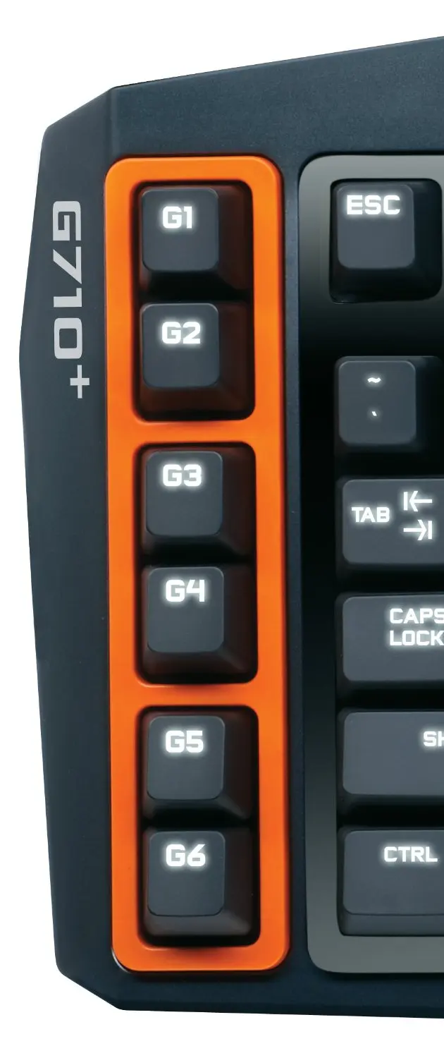 Logitech G710 + Механическая игровая клавиатура с тактильные высокая-Скорость