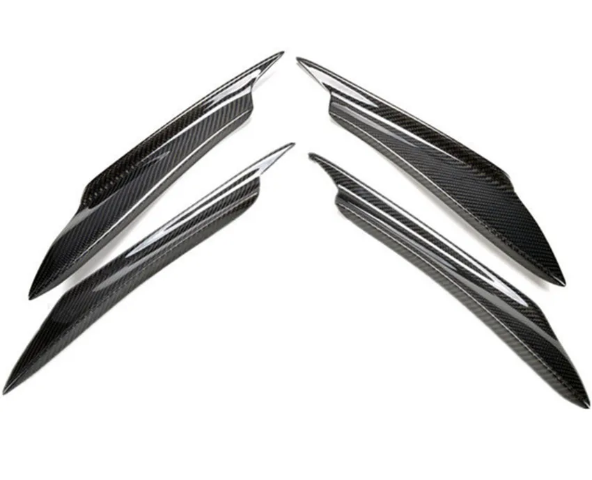 4 шт. передний бампер из углеродного волокна|bumper splitter|front bumper splitterfront |