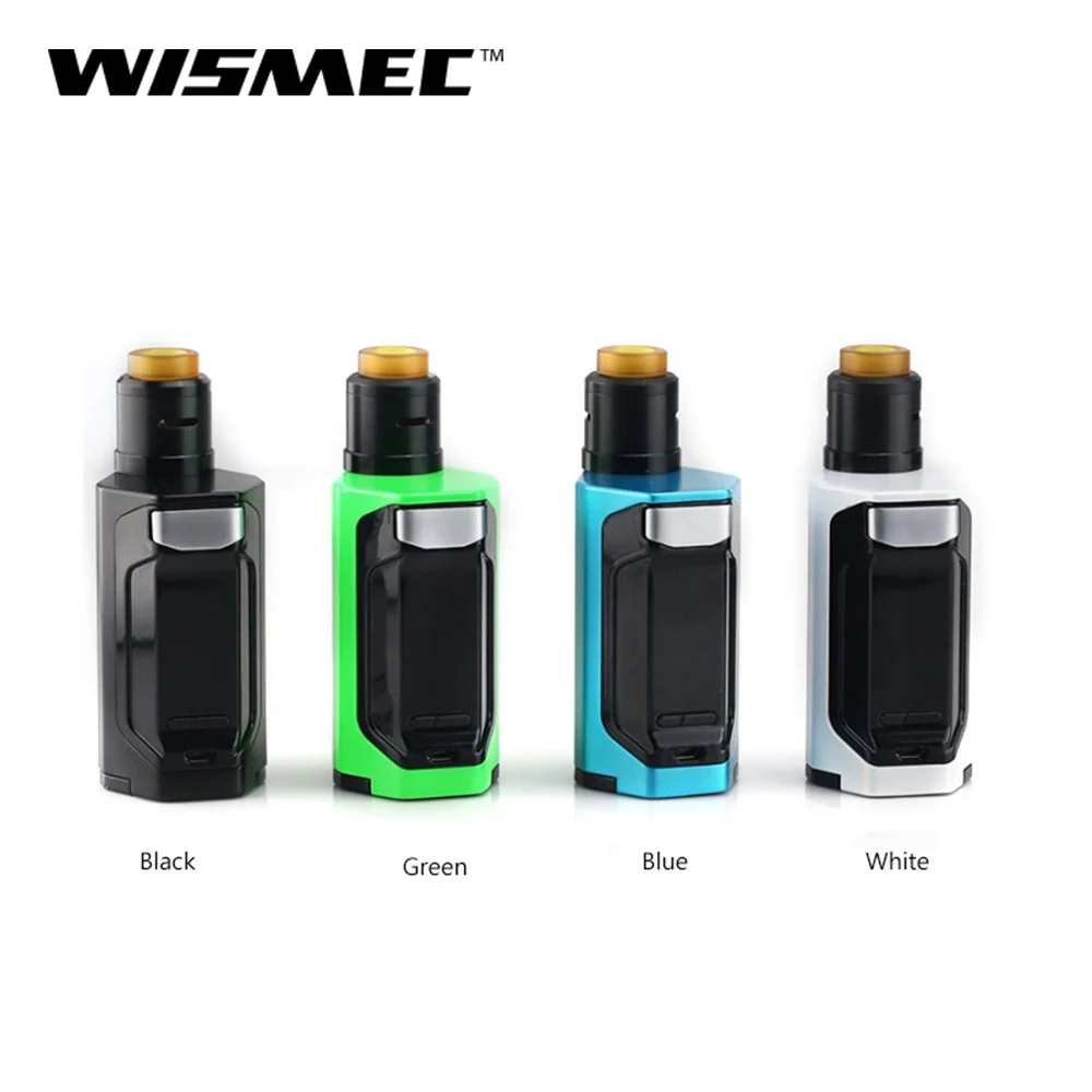 Оригинальный комплект WISMEC Luxotic DF 200 Вт с гильотинной V2 RDA атомайзер емкостью 7 мл BF
