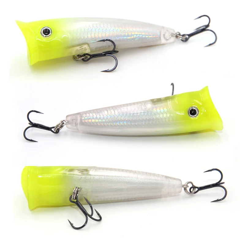 TacklePRO PO03 популярная модель Topwater Товары для рыбалки приманки 70 мм 10 г жесткая приманка плавающая морская приманка для ловли карпа крючок mustad swim