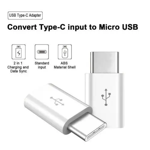 EastVita 10 шт. Micro USB для Xiaomi Samsung Huawei 3 1 к Type C адаптер передачи данных с женского на c