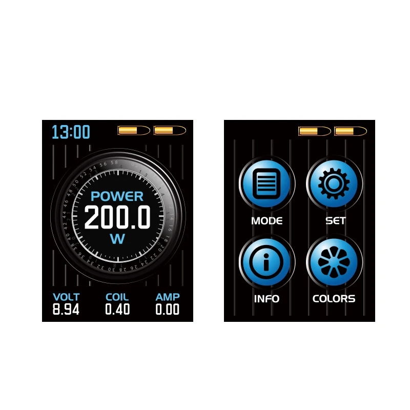 Оригинал Joyetech ESPION Комплект 200 Вт поле Mod Vape с удаленной X 2 мл/4 5 мл распылитель