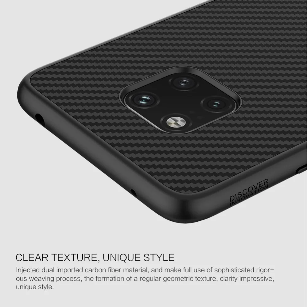 Для huawei mate 20 mate 20 Pro mate 20 X высококачественный чехол NILLKIN из синтетического волокна чехлы для телефонов ультра тонкий жесткий чехол