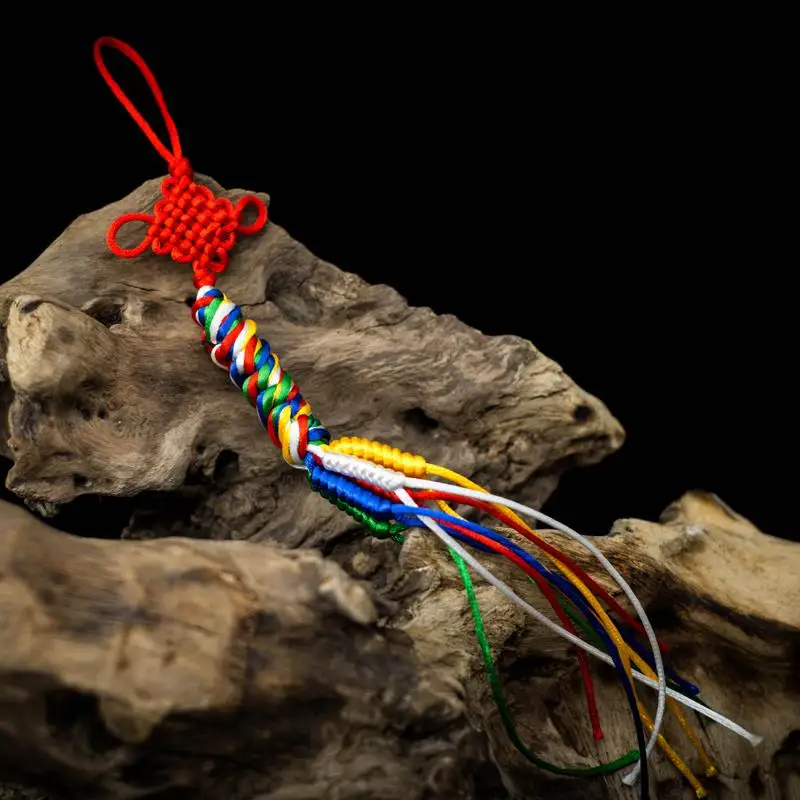 Новый год Тибет пятицветный Гонконгский Хадад узлы мир благоприятный узел