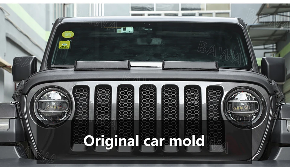 BAWA автомобильные чехлы для Jeep Wrangler JL крышка двигателя передний капот протектор Аксессуары для Jeep Wrangler jl