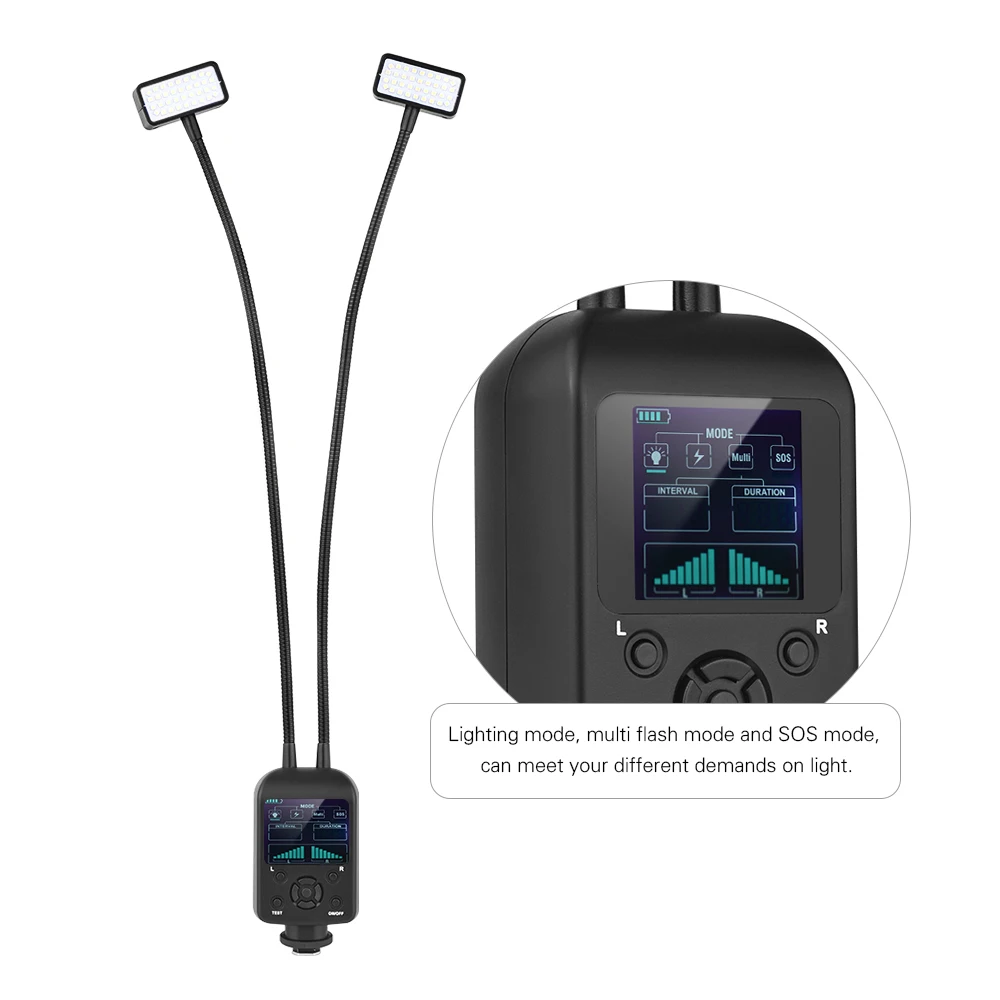Andore GN15 светильник для макросъемки Speedlite с гибким металлическим шлангом регулируемый угол для Canon Nikon sony Fujifilm DSLR камеры