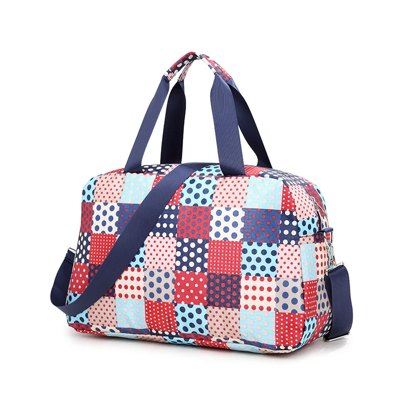 2021Fashion Waterproof Women Travel Bag Large Capacity Printing Bags Portable Women's Tote PT1063 | Багаж и сумки