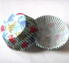 Бумажный чехол для выпечки кексов, маффинов, Хэллоуина, Рождества, крещения, 1000 шт.