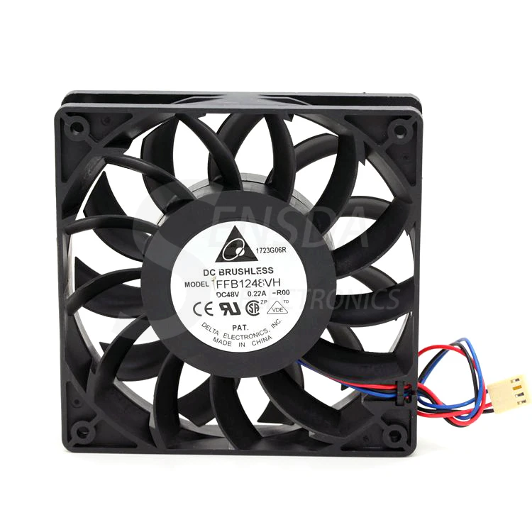 Для delta FFB1248VH 12 см 12025 DC 48V 0.22A серверный инвертор осевой охладитель Охлаждающие