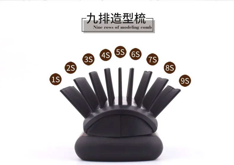 Для Мужчин's особый стиль гребень Ретро масляная голова большой задней Рабочий