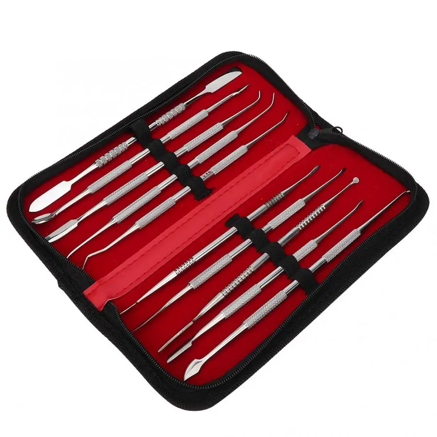 10 шт. нож для работы с глиной из нержавеющей стали|Инструменты и оборудование