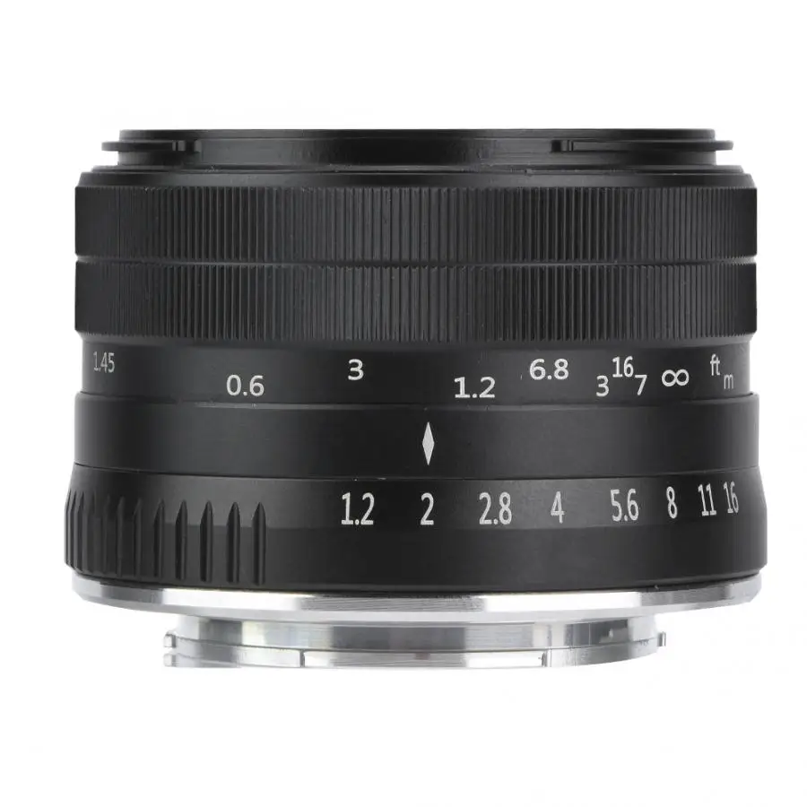 35 мм f1.2 ручной фокус Prime APS-C алюминиевый Объектив для Fujifilm для Fuji X Mount Mirrorless Camer