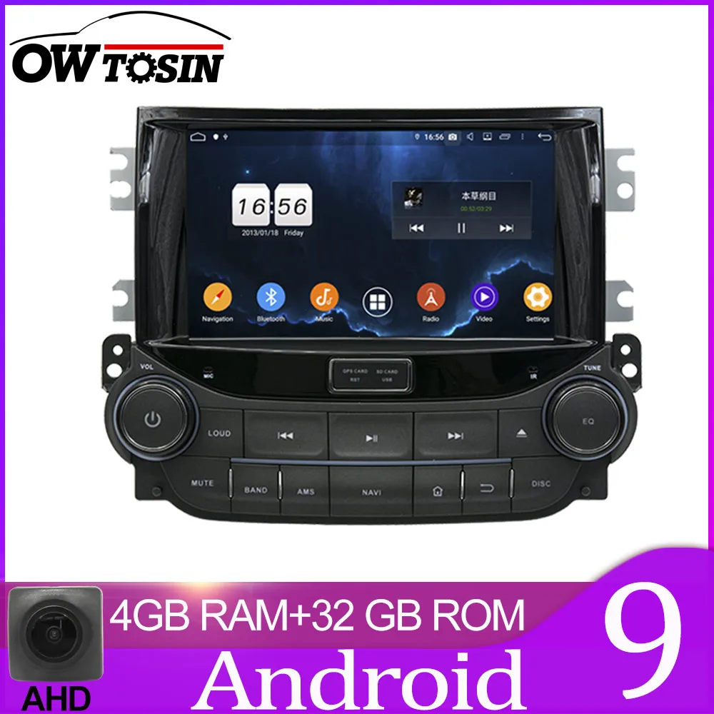 Owtosin автомобиль радио мультимедиа видео плеер навигации gps Android 9,0 для Chevrolet Malibu 2012 2013 автомобиль 4 Гб Оперативная память - Цвет: 32GB unit only