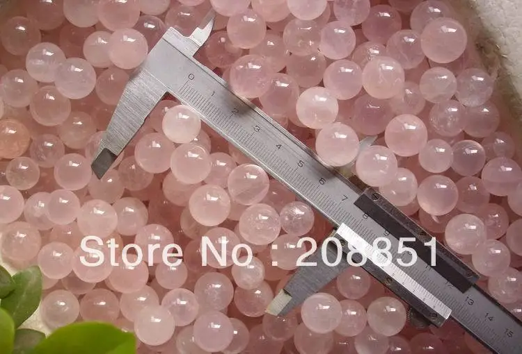 100 шт. шарики из Натурального Розового Кварца 13 15 мм|natural rose|natural rose quartznatural quartz crystal
