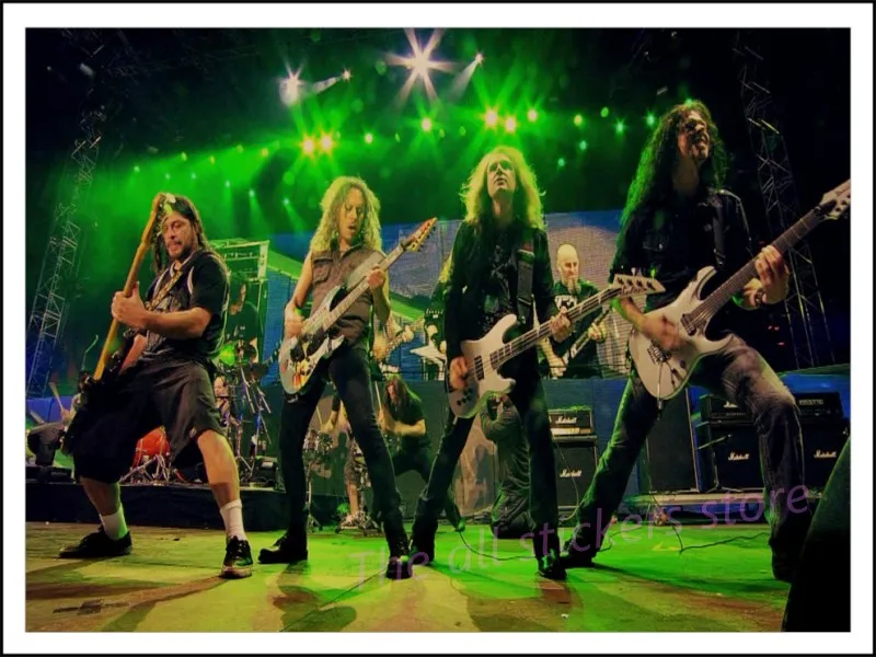 Megadeth плакат. Рок-арт постер ретро ностальгия крафт-бумага декоративная живопись постер стикер стены/6045