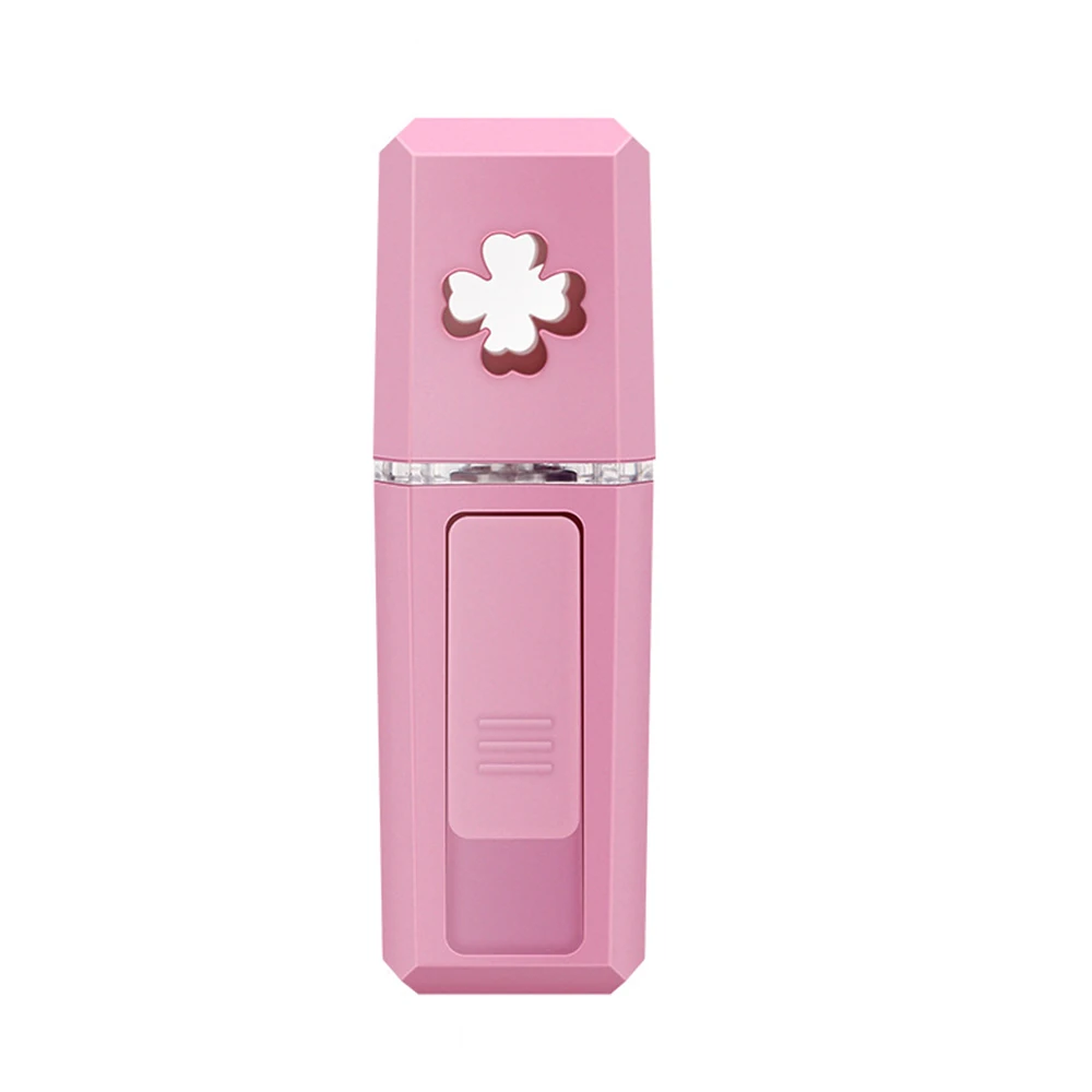 Pink Drop Usb зарядка легкий аромат диффузор губная помада увлажнитель Портативный уход за лицом паровой увлажнение, спа - Цвет: Pink