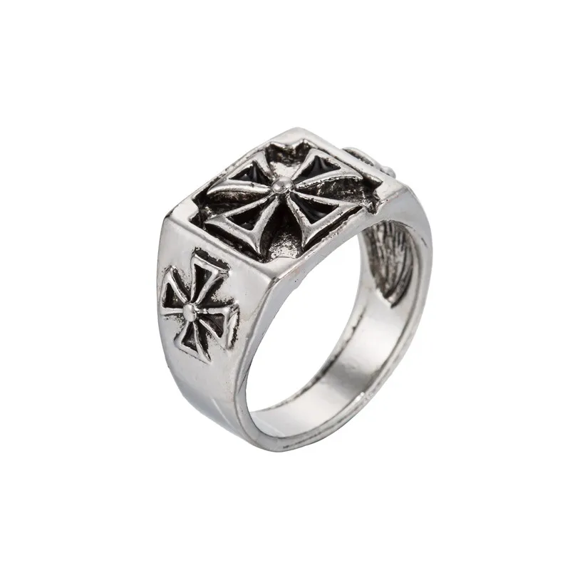 Fashion Vintage Punk Style Old Clover Women And Men Rings | Украшения и аксессуары